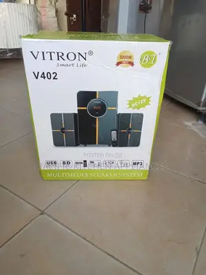 Vitron V402 2.1 Channel Multimedia Subwoofer Speaker Sound System