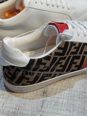 Fendi FF Logo Sneakers.