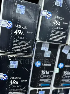 HP 49a Black Toner Cartridge Q5949a Sharp