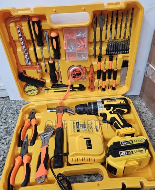 Dewalt Cordless 118pcs 48v
Dewalt Drill Set - thumbnail 2