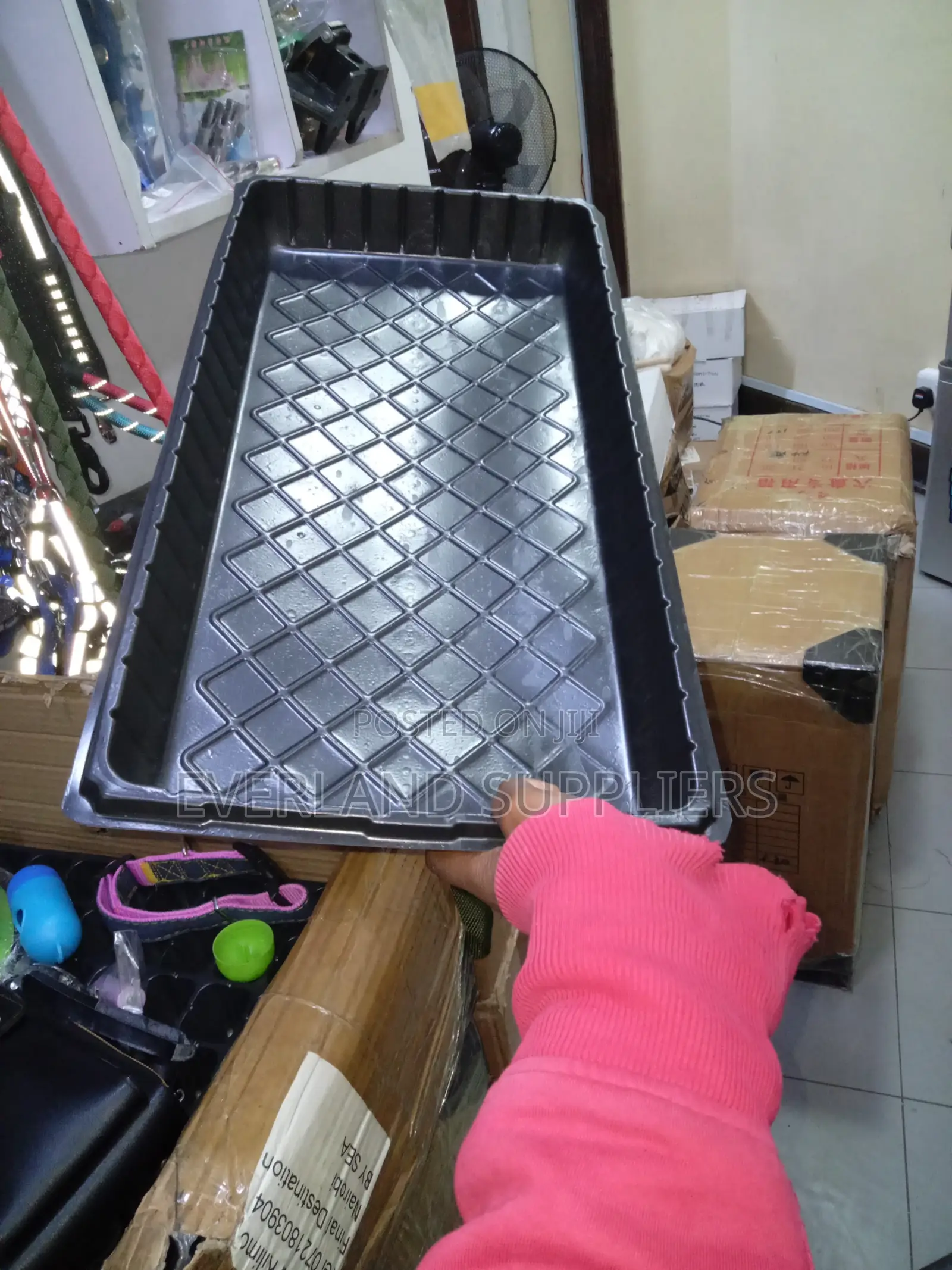 Hydroponic Trays for Root Zone Management - No Holes
