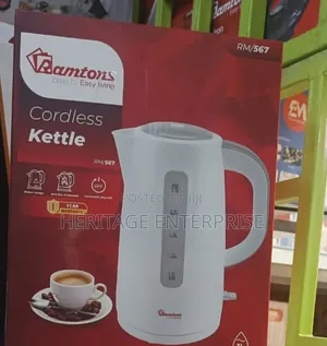 Kettles
Ramtons 3L Electric Cordless Kettle