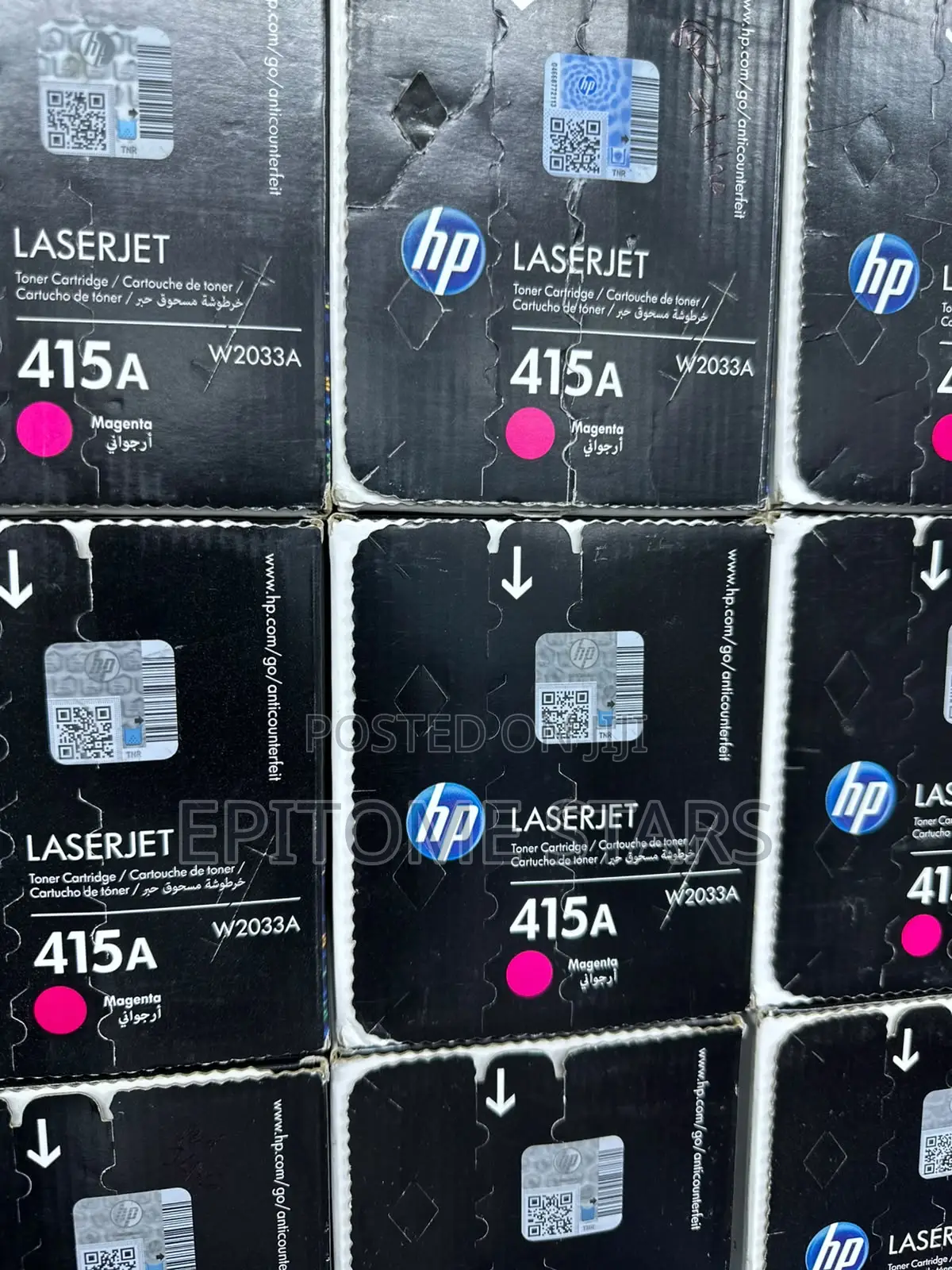 Magenta W2033a (2100 Pages) HP 415a Sharp Prints