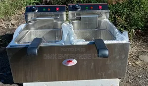 New Modern Good Looking Heavy Duty Double Deep Fryer