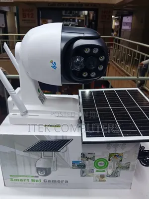 4G Solar Security Camera for Gardens and Backyard Surveillance