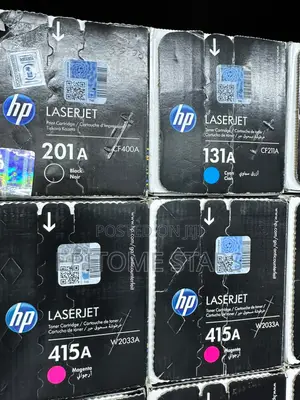 Black Cf400a HP 201a Sharp Prints