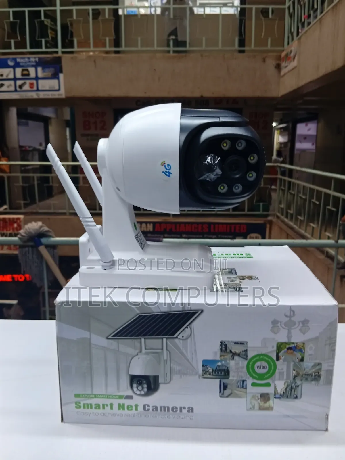 Weather Resistant 4G Solar CCTV Camera for Outdoor Use