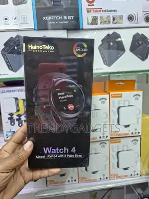 Haino Teko RW34 Smartwatch, Watch 4 AMOLED Smartwatch
