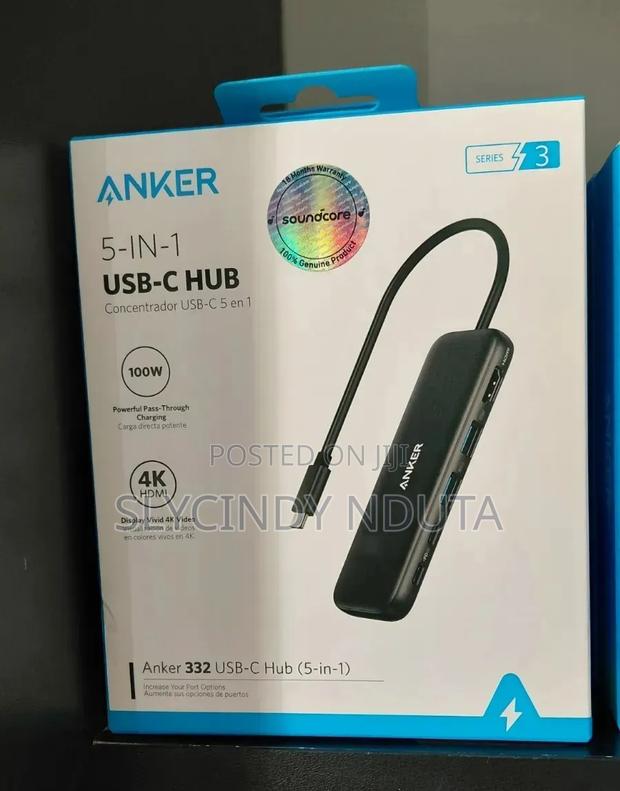 Anker 332 USB-C Hub(5-in-1) - main view