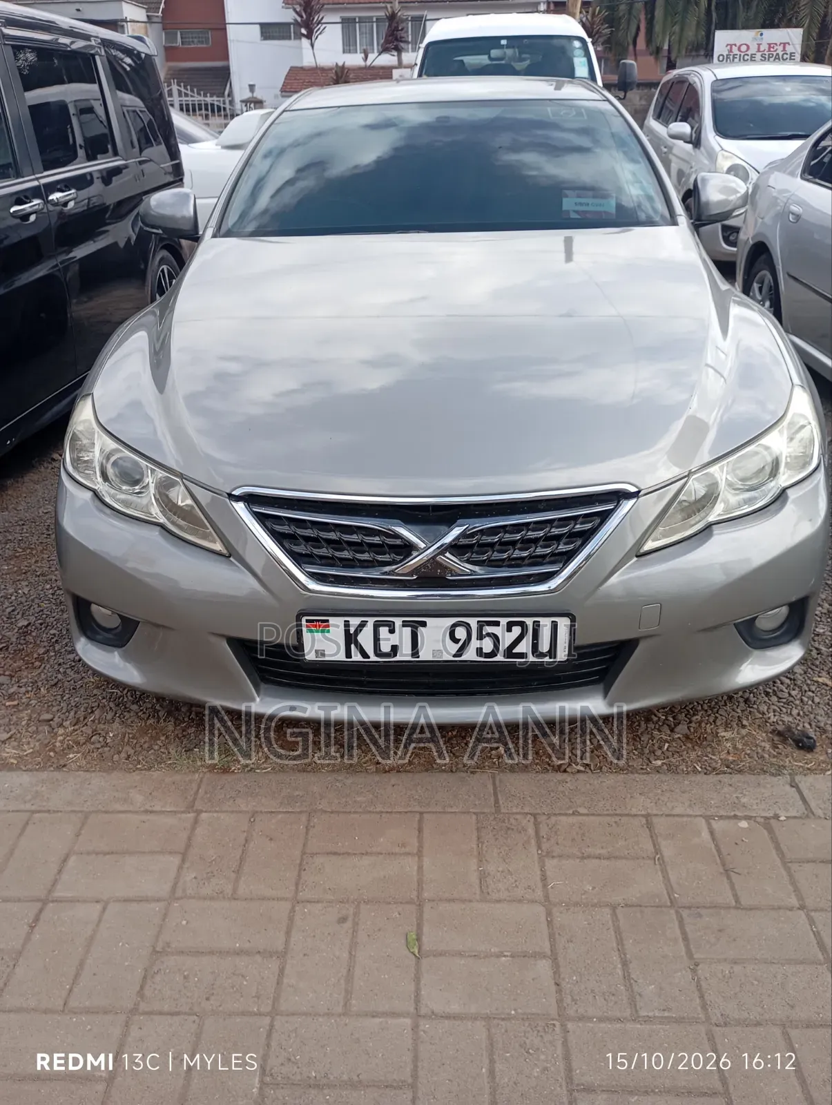 Toyota Mark X 2012 Silver