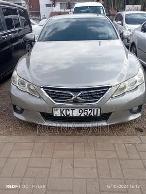 Toyota Mark X 2012 Silver