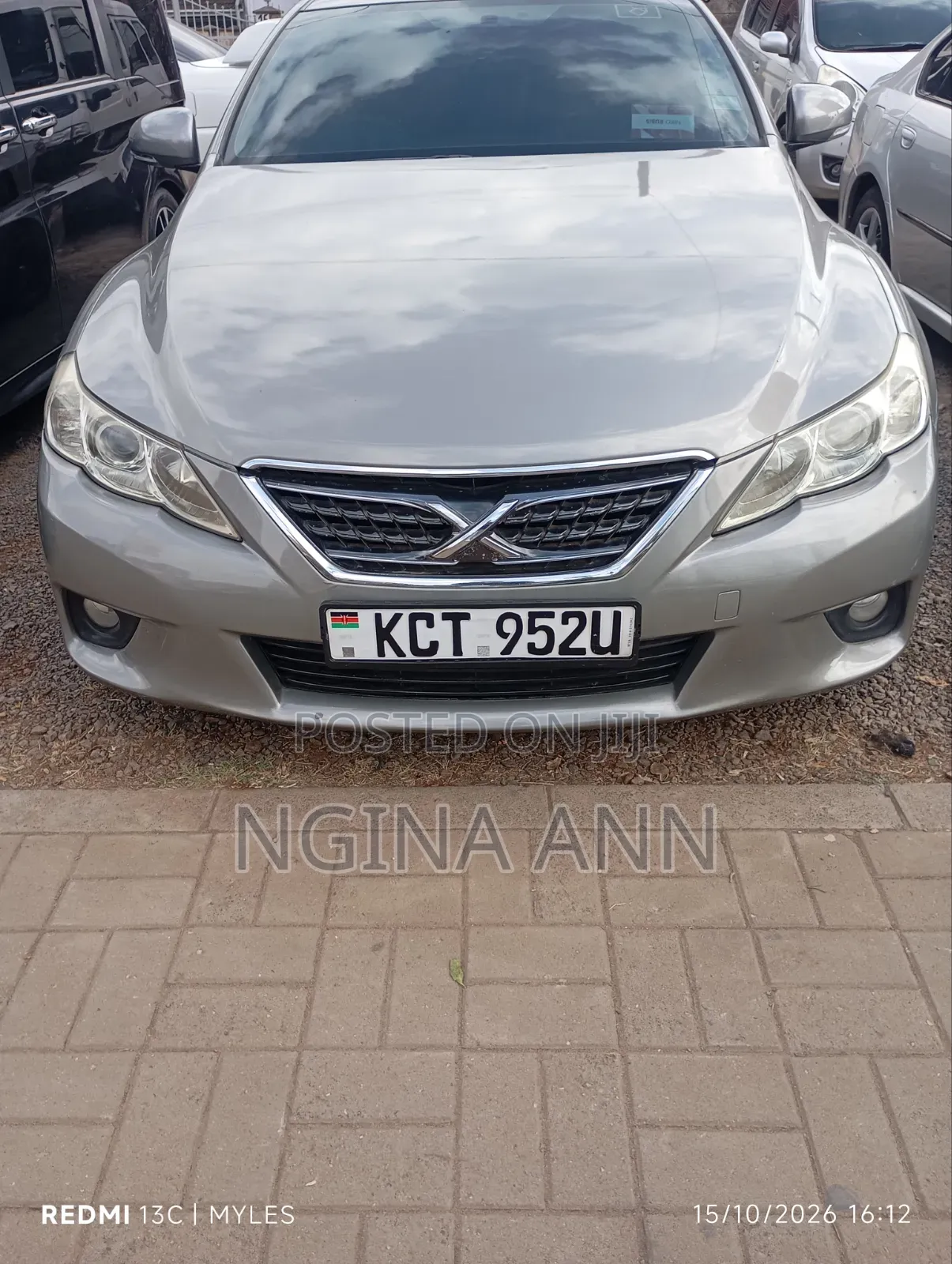 Toyota Mark X 2012 Silver