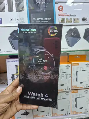 Haino Teko Watch 4 AMOLED HD Smart Watch With Extra Straps