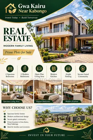 Proposed 5-Bedroom Maisonettes for Sale in Gwa Kairu