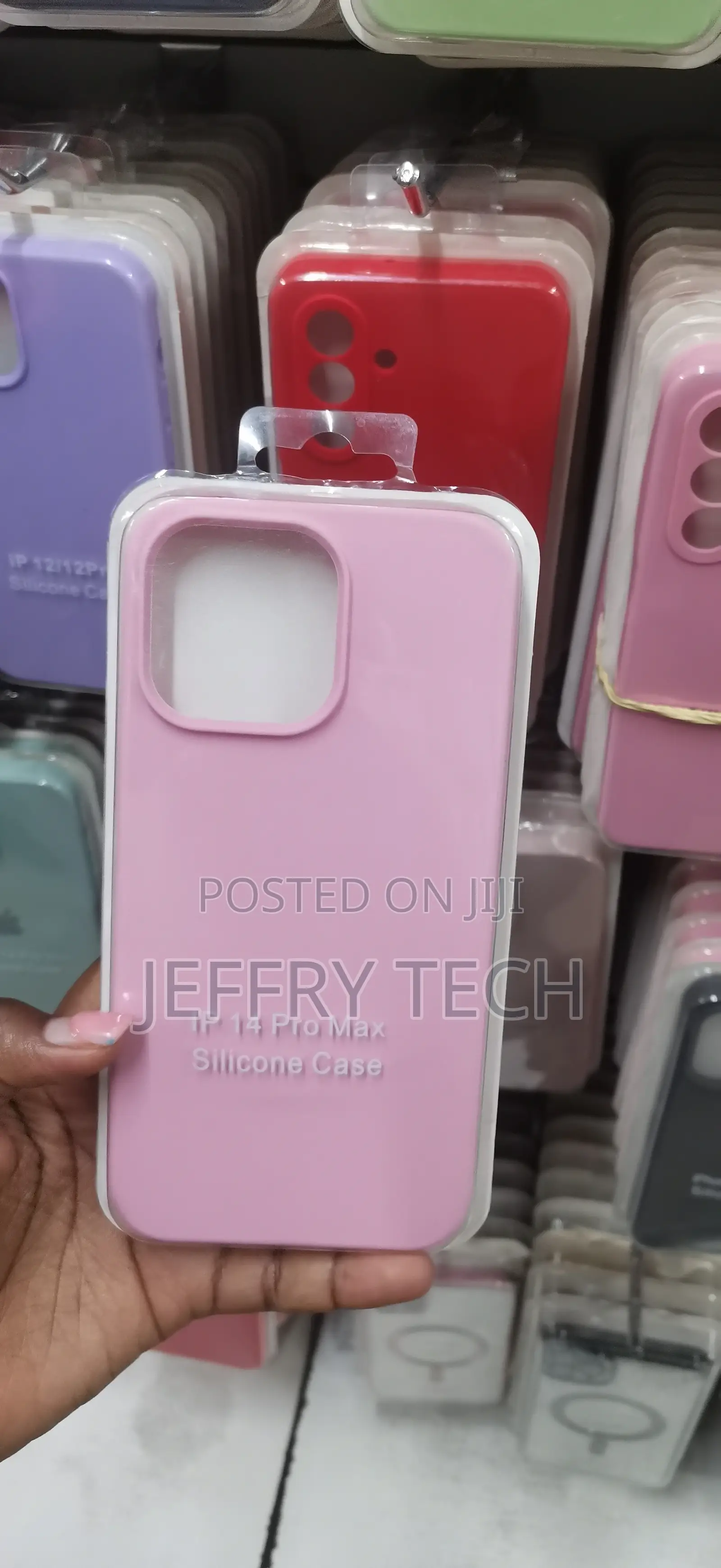 Pink Liquid Silicone Case Designed for the Apple iPhone 14 Pro Max