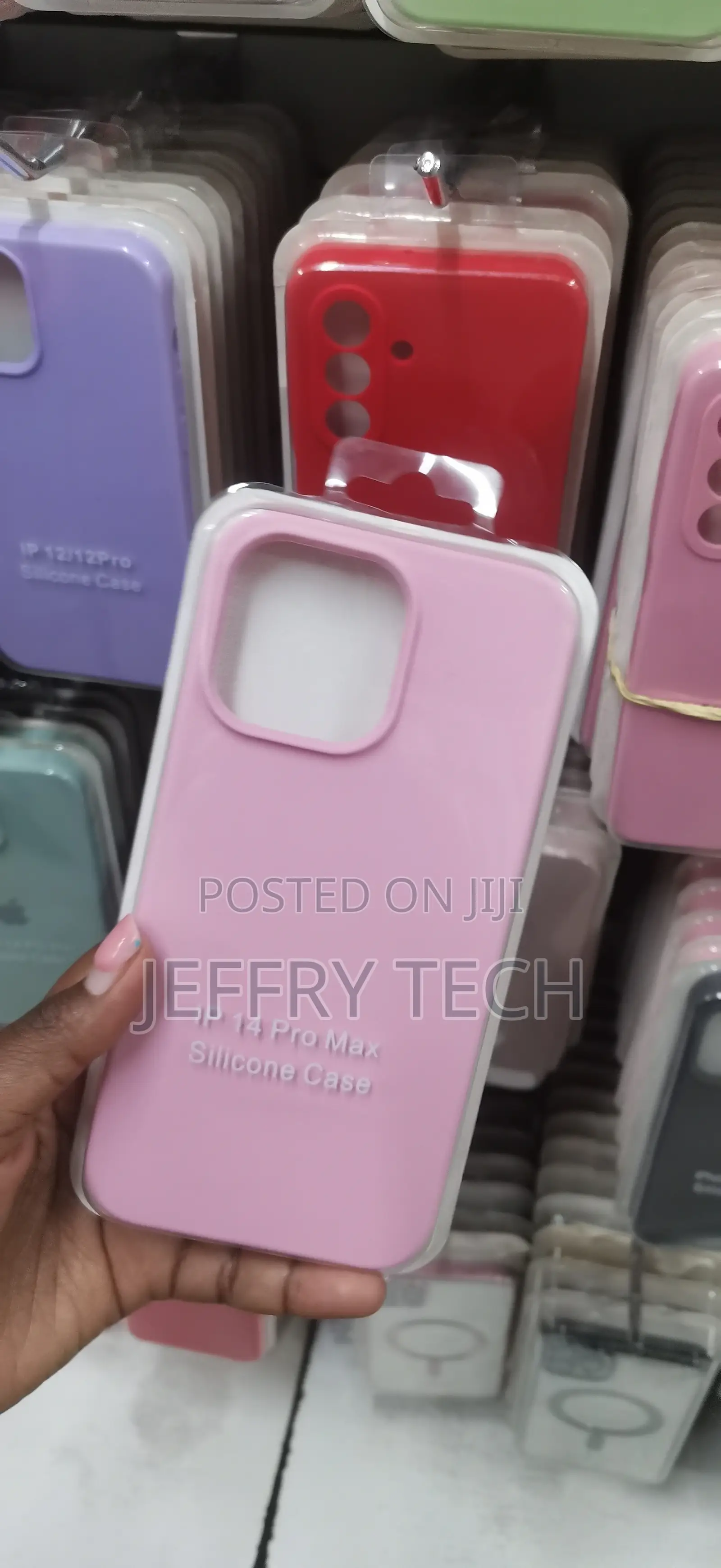 Pink Liquid Silicone Case Designed for the Apple iPhone 14 Pro Max
