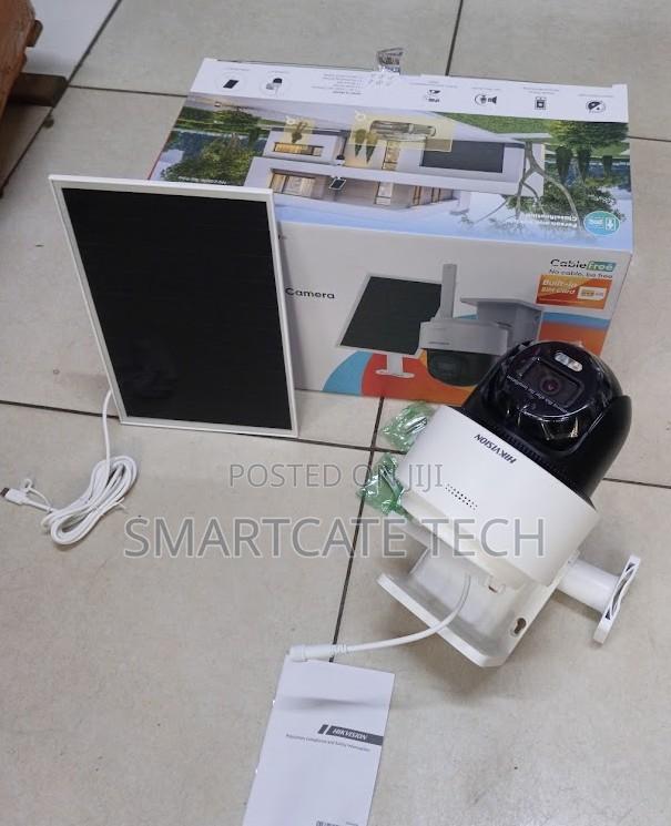 4MP Hikvision Single Lens CCTV Camera – Solar Powered