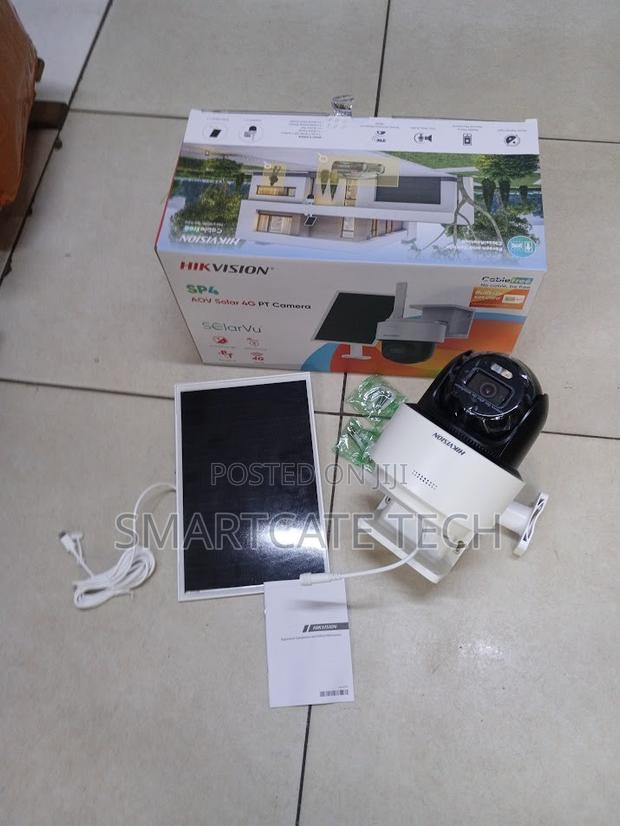 Hikvision 4MP Outdoor Security Camera With Solar Charging Panel
