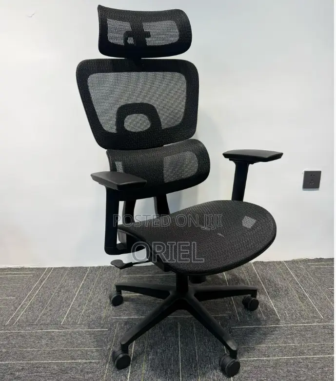 Full Mesh Ergonomic Office Chair – Breathable Comfortable Desk Seating
