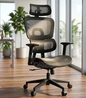 Full Mesh Ergonomic Office Chair – Breathable Comfortable Desk Seating