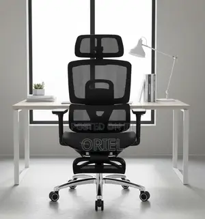 Full Mesh Ergonomic Office Chair – Breathable Comfortable Desk Seating