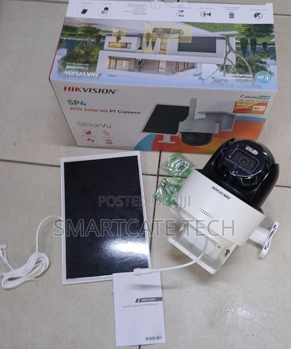 Hikvision 4MP Solar Surveillance Camera for Property Protection