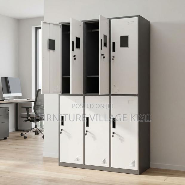 6-Locker Staff Metallic Lockable Cabinet - thumbnail 8