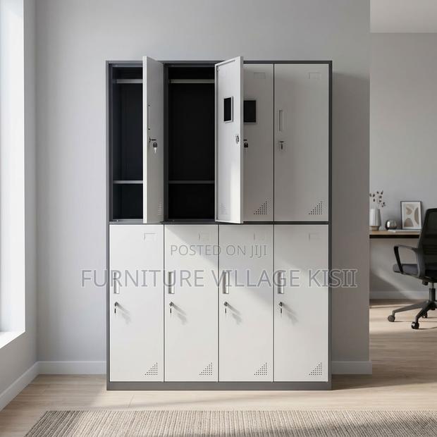 6-Locker Staff Metallic Lockable Cabinet - thumbnail 9