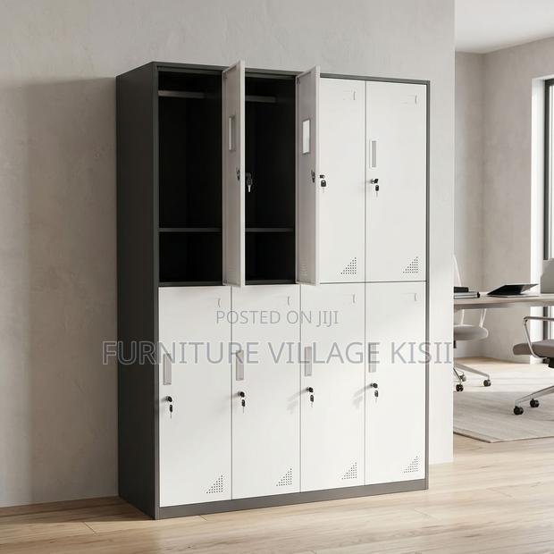 6-Locker Staff Metallic Lockable Cabinet - thumbnail 10