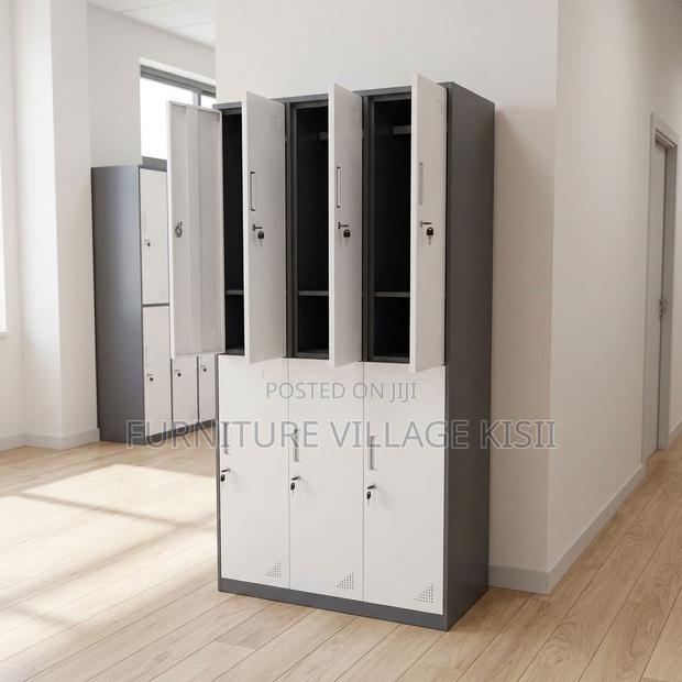 6-Locker Staff Metallic Lockable Cabinet - thumbnail 12