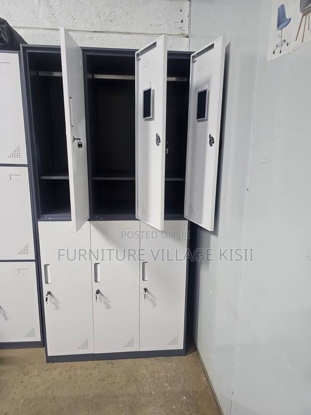 6-Locker Staff Metallic Lockable Cabinet - thumbnail 14
