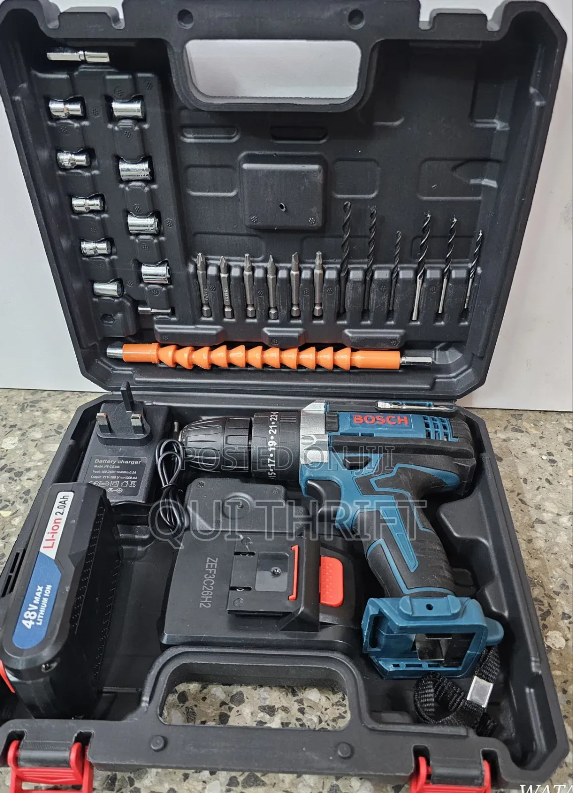 Bosch Cordless Drill/Electric 48v Bosch Drill Set