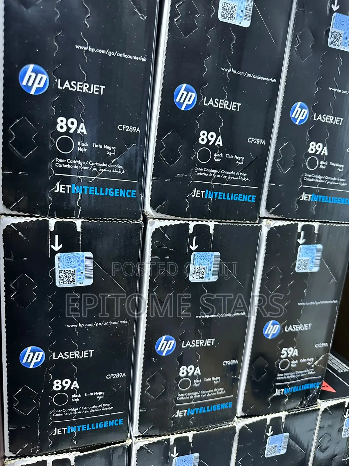 Cf289a HP 89a Black Toner Sharp Print