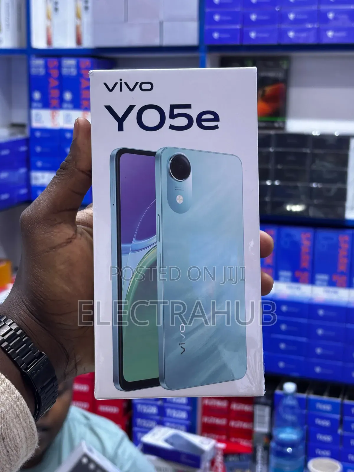 New Vivo Y05e 64 GB Black
