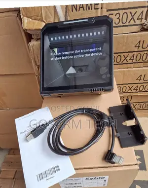 SYBLE XB-8808G 2D Wired Table Mount Barcode Scanner for POS