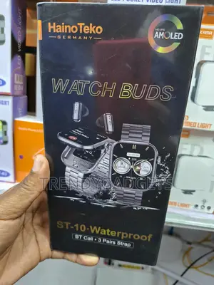 HainoTeko ST-10 2-in-1 Smartwatch With Bluetooth Calling