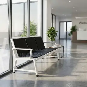 3-Link Heavy Duty Padded Wainting Bench