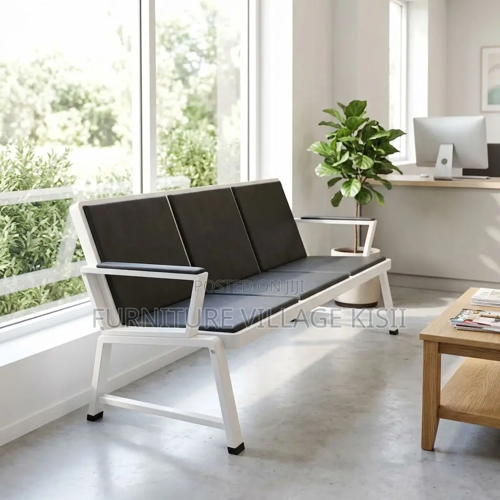 3-Link Heavy Duty Padded Wainting Bench