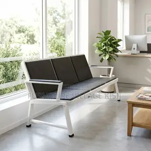 3-Link Heavy Duty Padded Wainting Bench