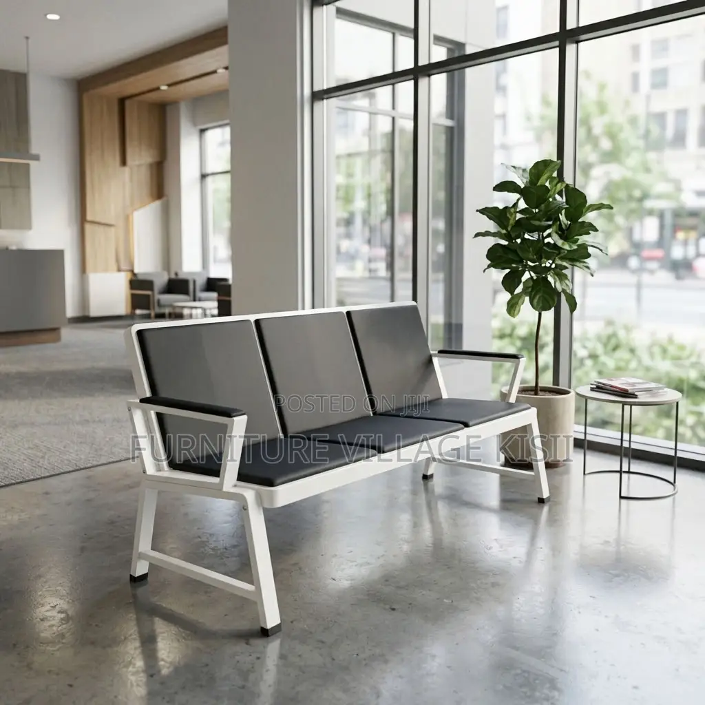 3-Link Heavy Duty Padded Wainting Bench