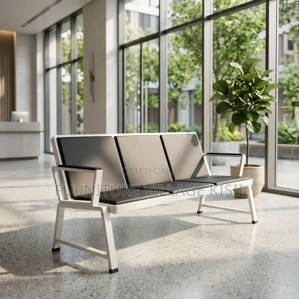 3-Link Heavy Duty Padded Wainting Bench