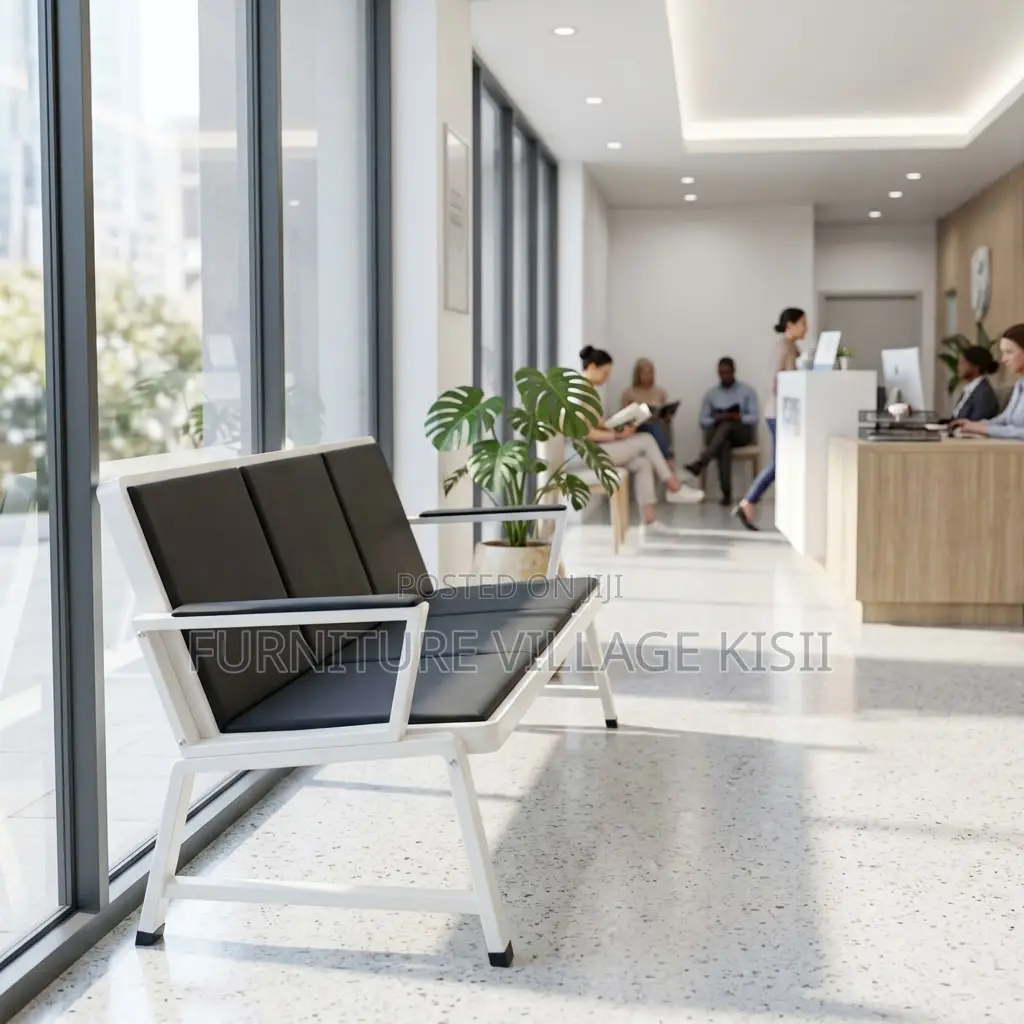 3-Link Heavy Duty Padded Wainting Bench