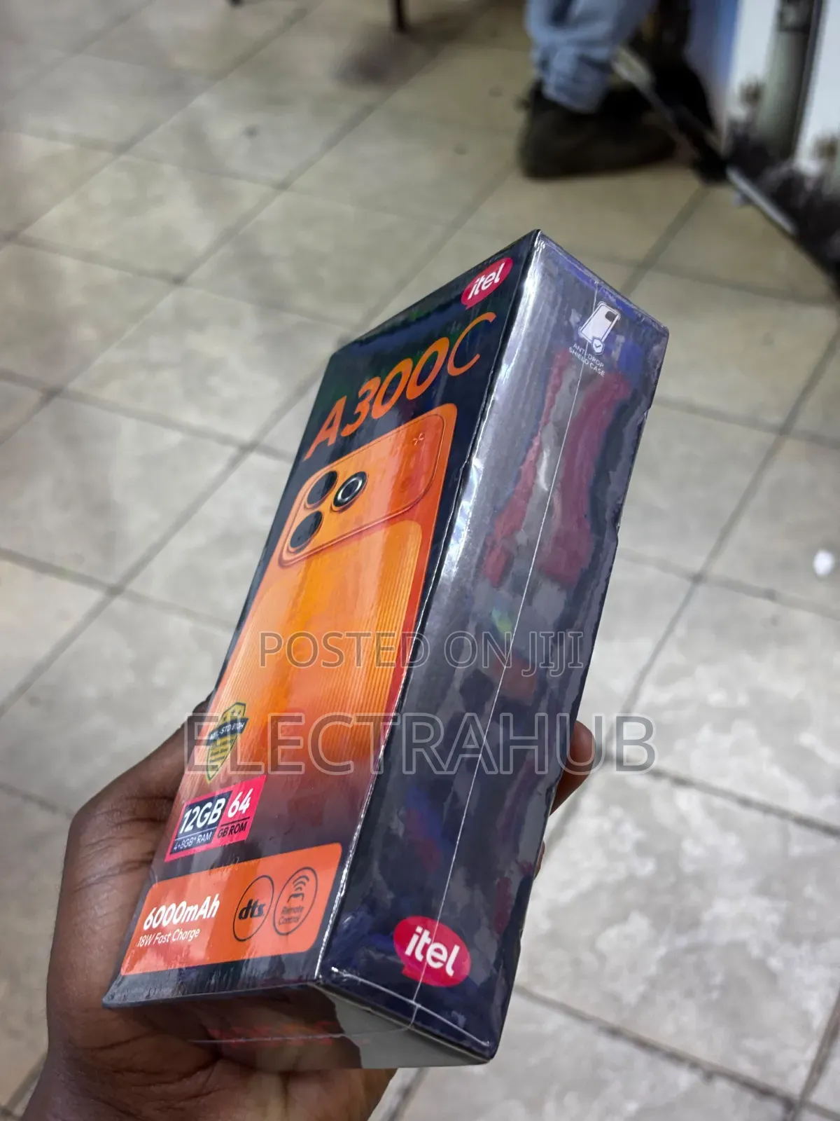 New Itel A300C 64 GB Black