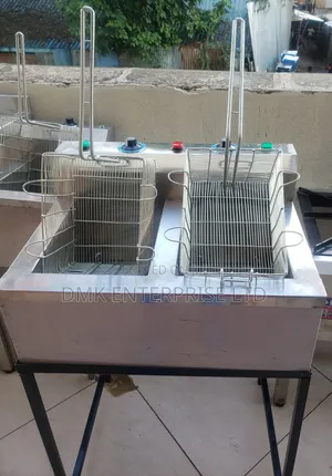 Jua Kali Locally Fabricated Commercial Double Electric Deep Fryer