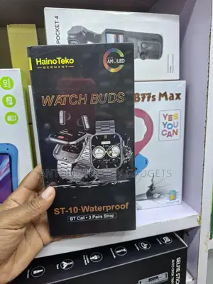 HainoTeko ST-10 2-in-1 Smartwatch With Bluetooth Calling