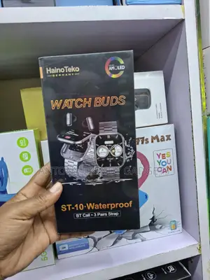 HainoTeko ST-10 2-in-1 Smartwatch With Bluetooth Calling
