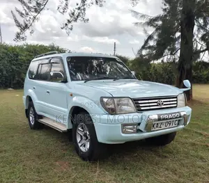 Toyota Land Cruiser Prado 2001 White