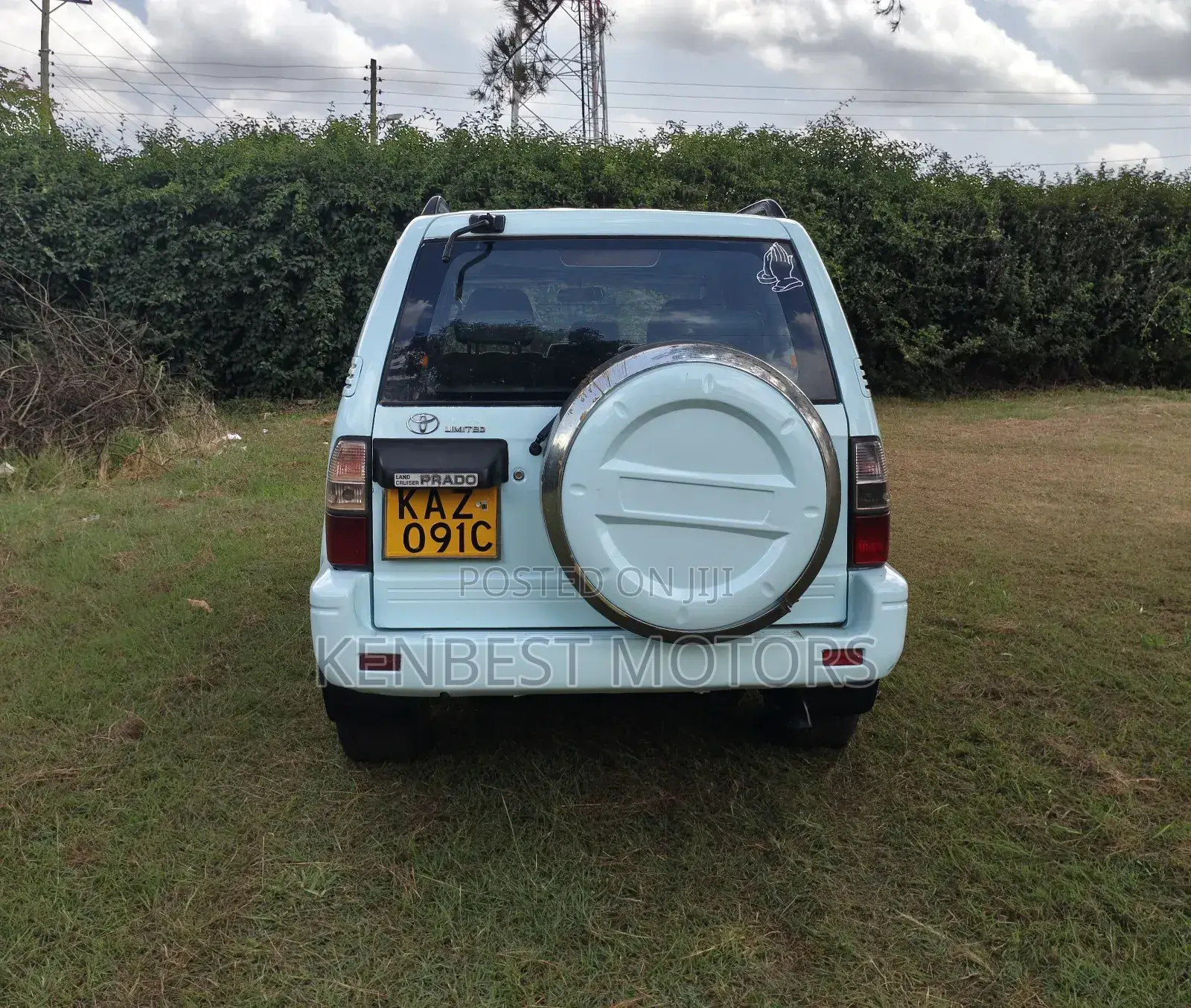 Toyota Land Cruiser Prado 2001 White