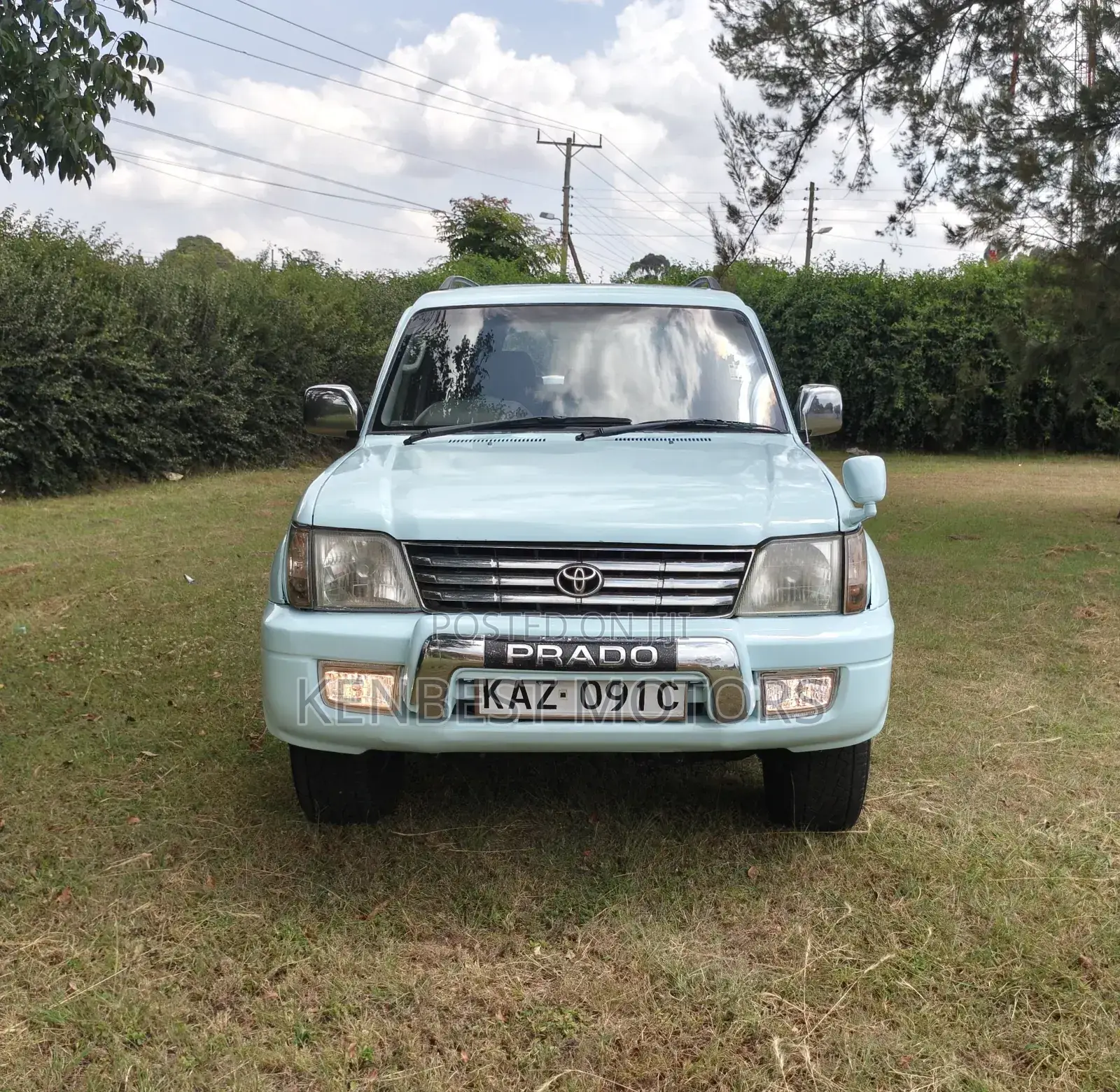 Toyota Land Cruiser Prado 2001 White