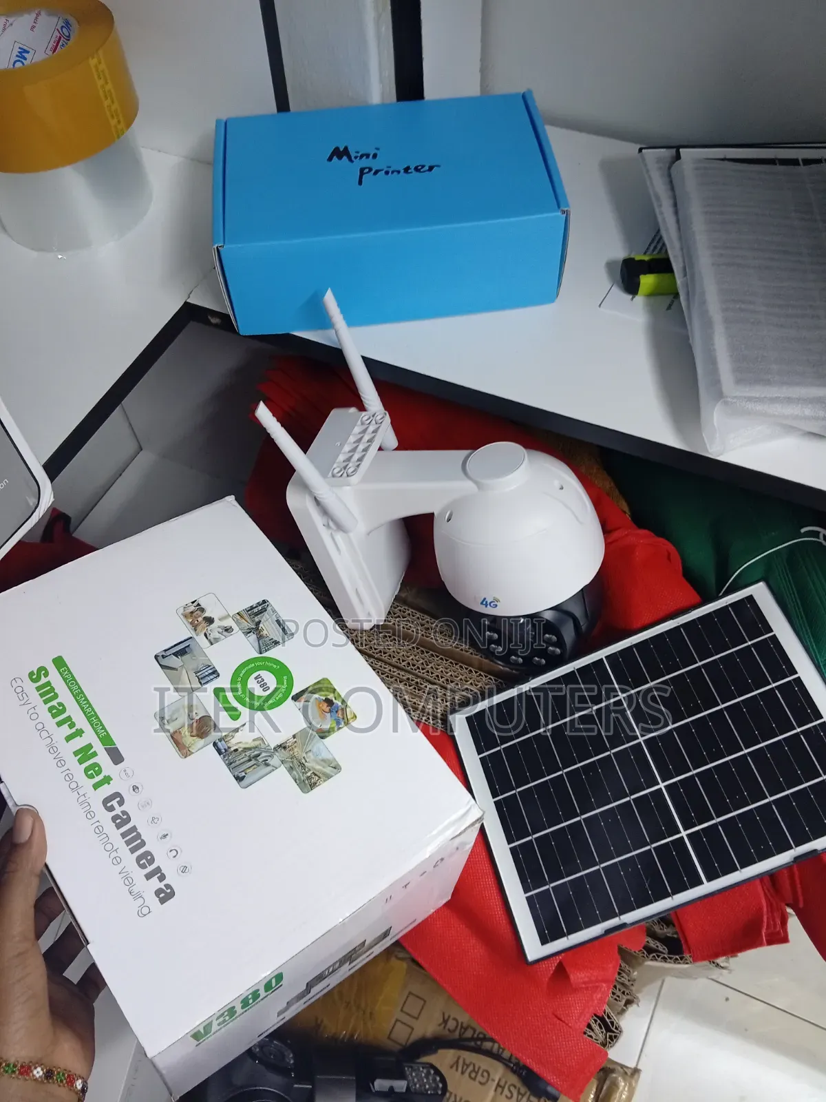 Wireless 4G Solar Security Camera for Real-Time Motion Alerts